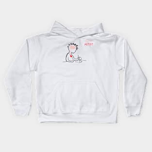 A True Artist Kids Hoodie